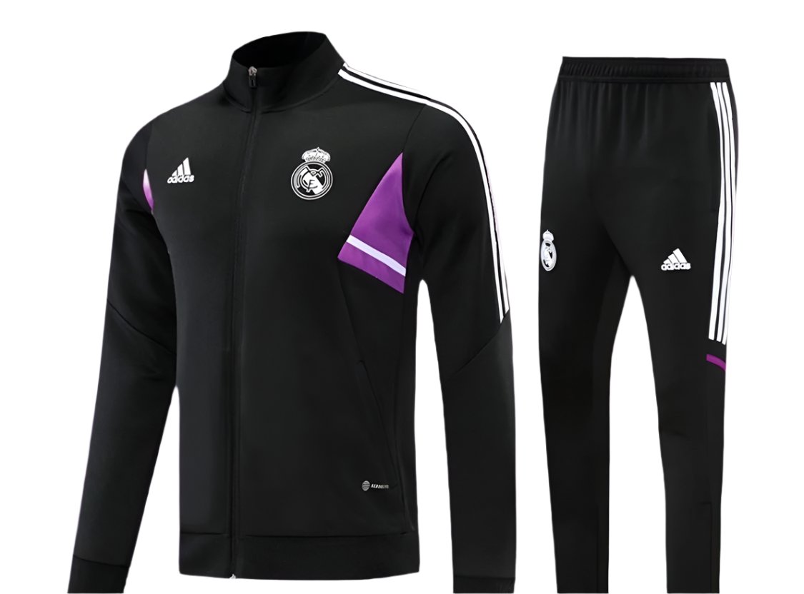 Real Madrid - Survêtement - Zip Complet - Vue de face