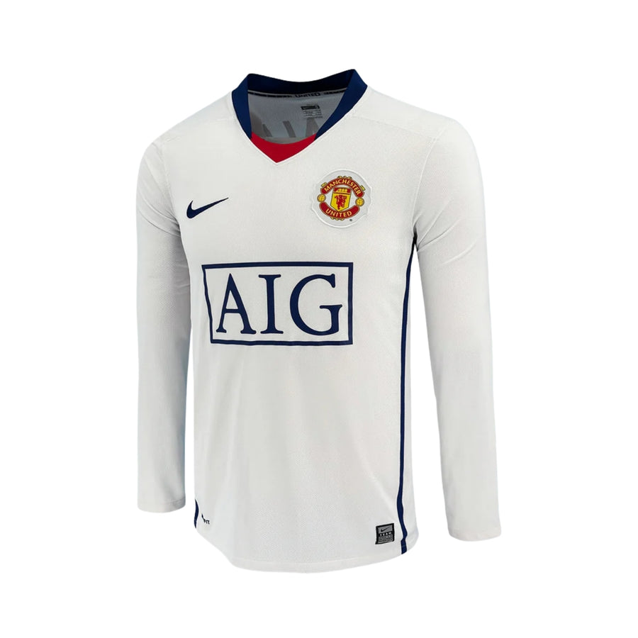 Manchester United Away 08/09 - Long Sleeved