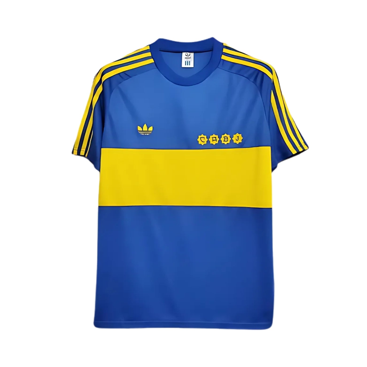 Boca Juniors Domicile 81/82 - Vue de face