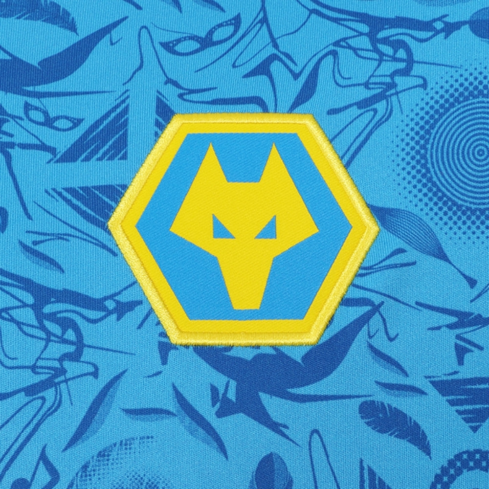 Wolves Troisième 25/26 - Manches Longues - Détail