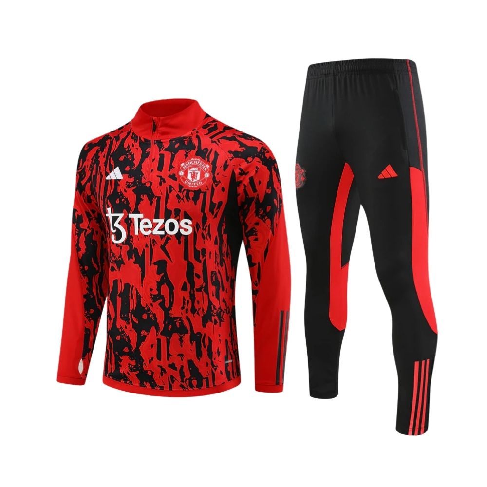 Manchester United - Survêtement - 1/2 Zip - Vue de face
