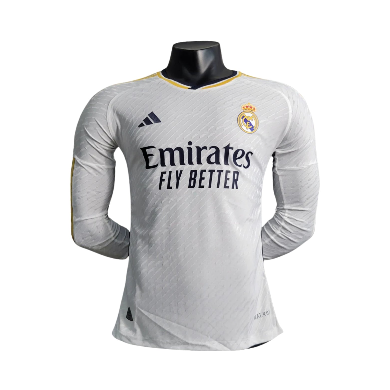Real Madrid Domicile 23/24 - Manches Longues - Vue de face
