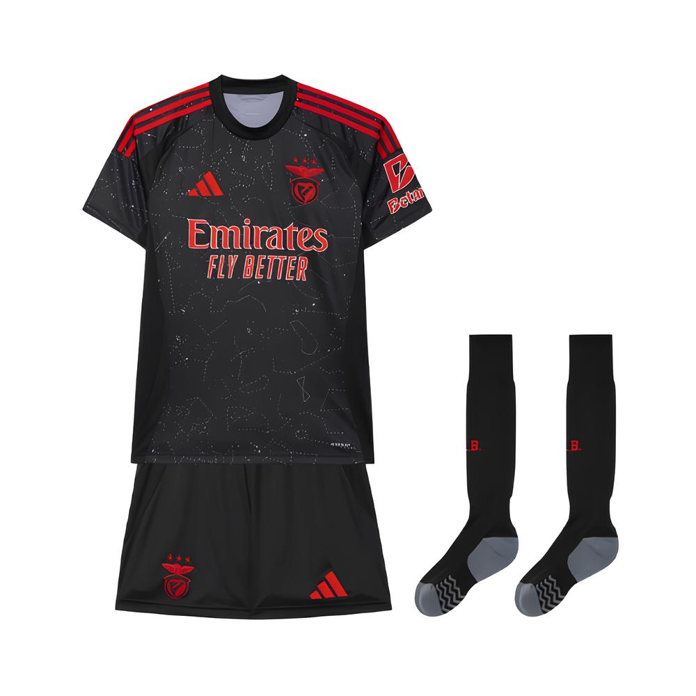Kit - Benfica Extérieur 24/25 - Vue de face