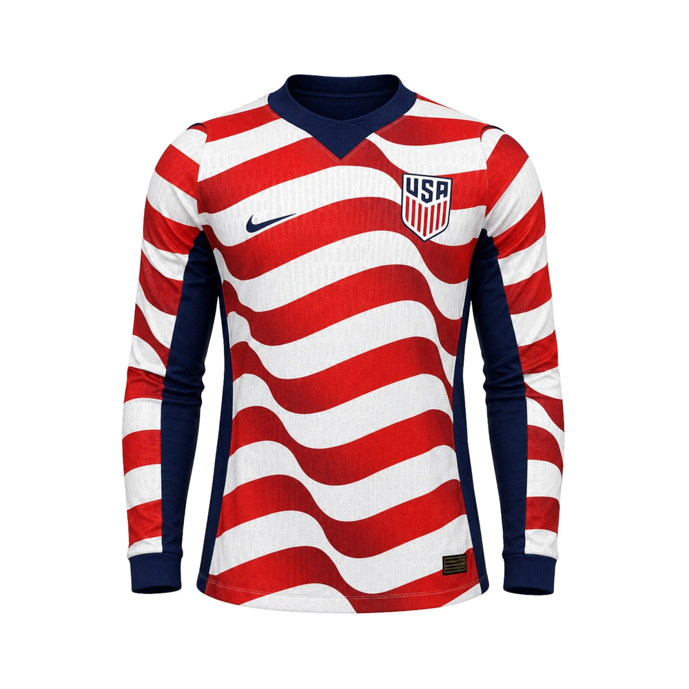États-Unis Domicile 26/27 - Coupe du Monde 2026 - Manches Longues - Version Joueur