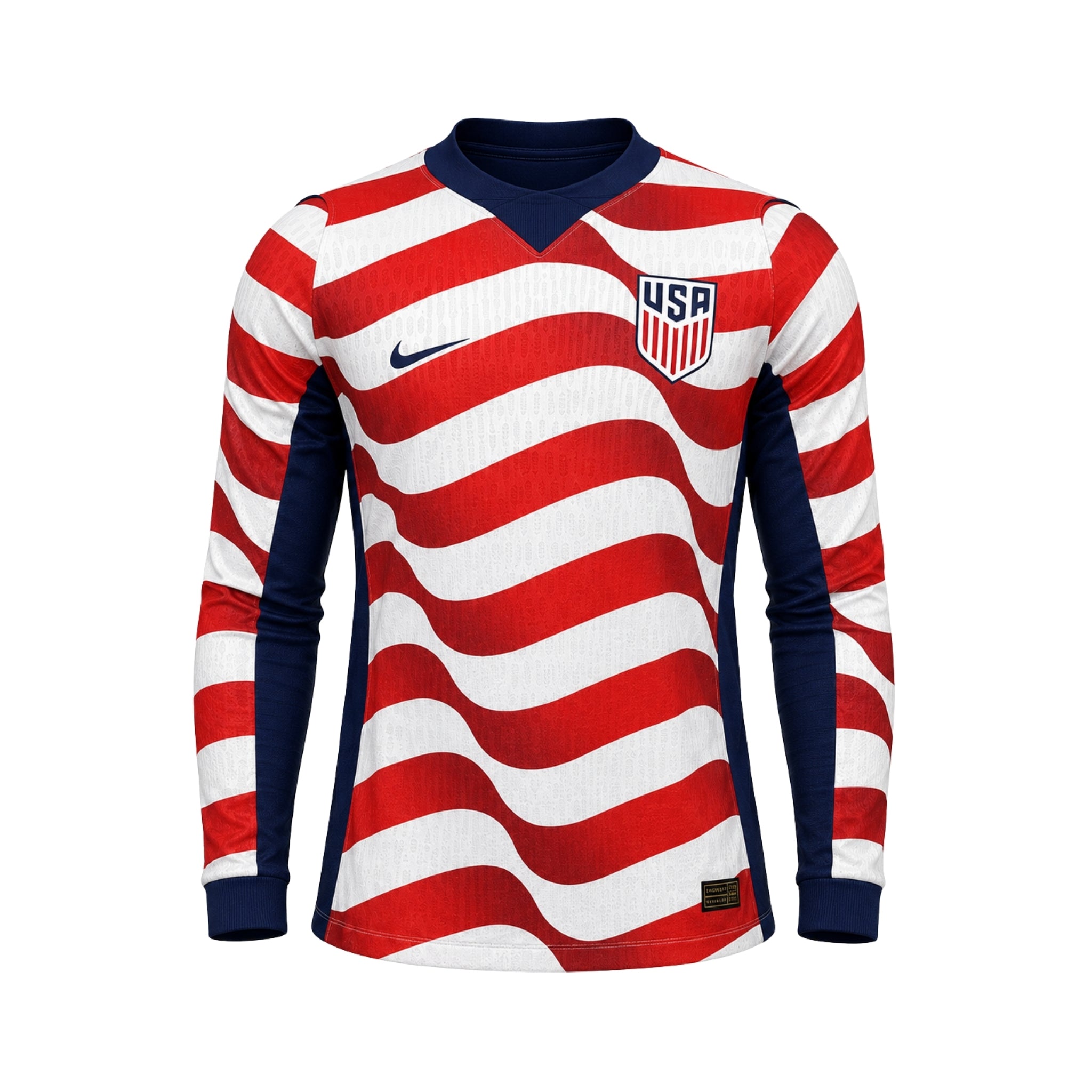 États-Unis Domicile 26/27 - Coupe du Monde 2026 - Manches Longues - Version Joueur