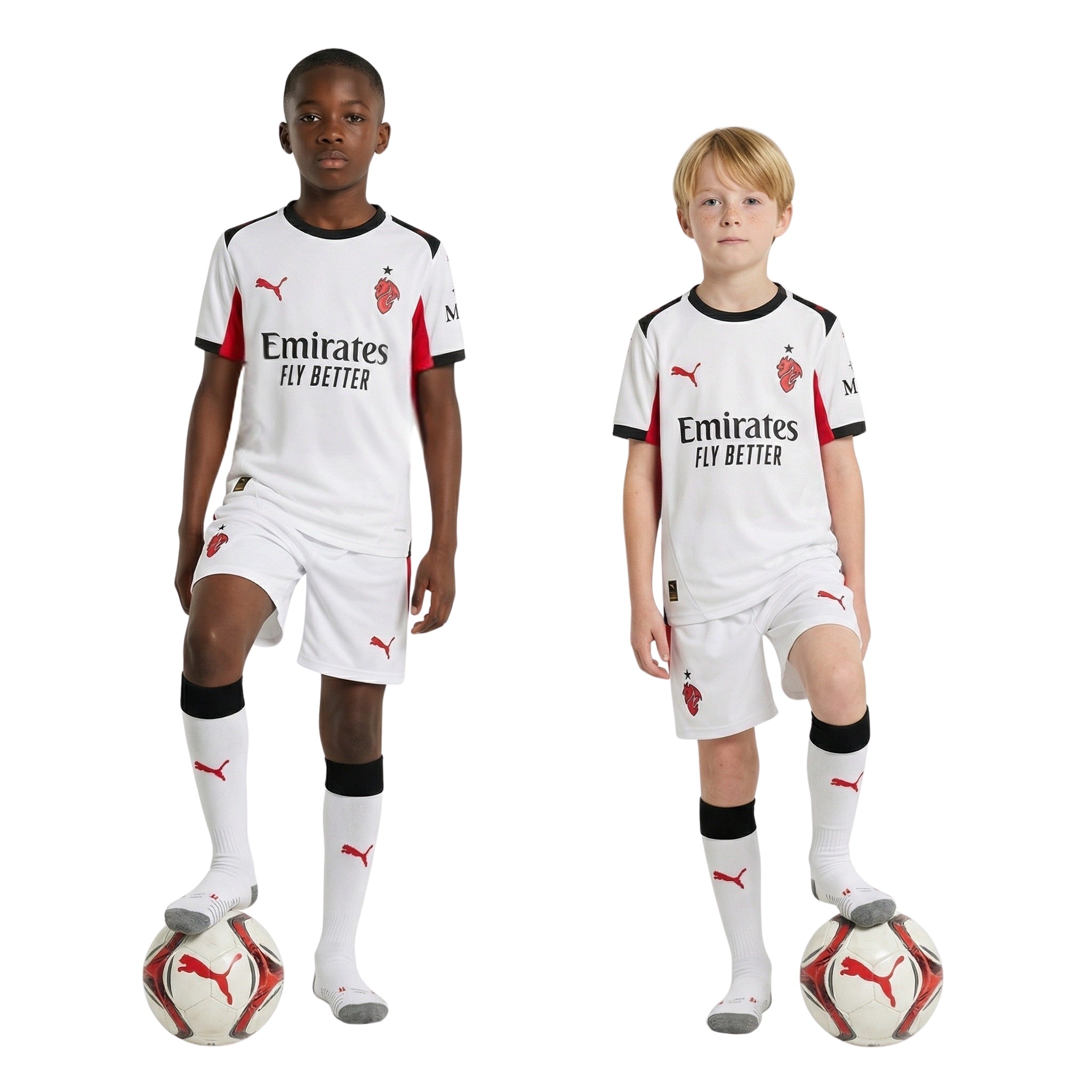 Kit - AC Milan Extérieur 25/26 - Vue de dos