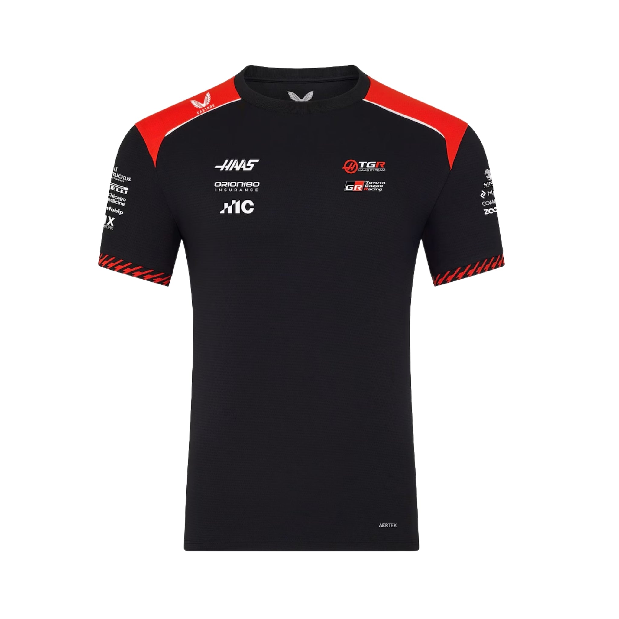 T-Shirt Haas F1 2026 - Vue de face