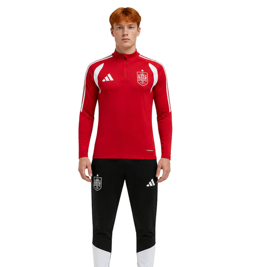 Espagne 26/27 - Survêtement - 1/2 Zip - Rouge et Blanc