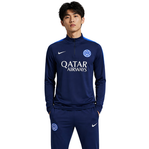 Inter Milan 26/27 - Survêtement - 1/2 Zip - Bleu Marine