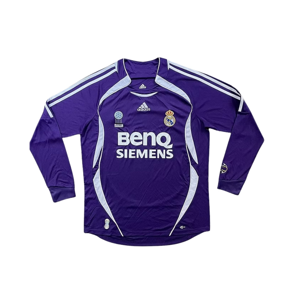 Real Madrid Away 06/07 - Long Sleeves