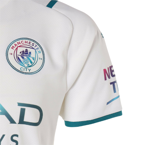Manchester City Extérieur 21/22 - Vue rapprochée