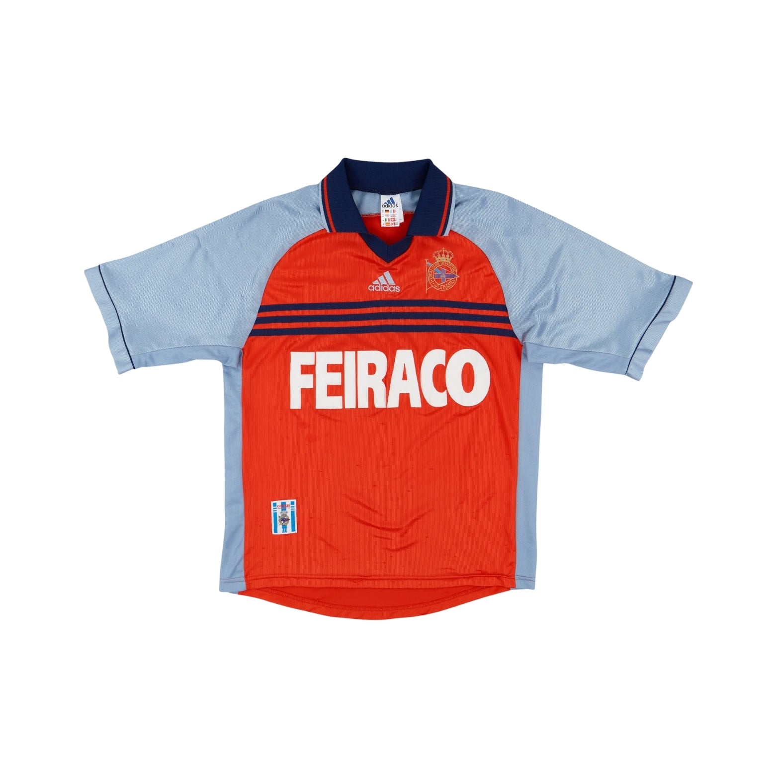 Deportivo de La Coruña Troisième 98/99 - Vue de face