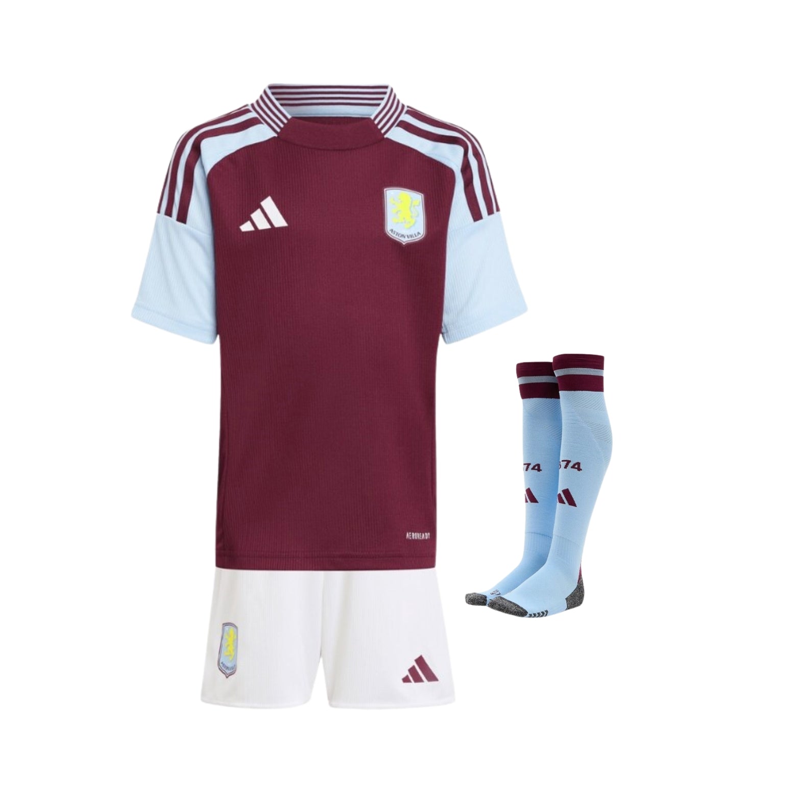 Kit - Aston Villa Domicile 24/25 - Vue de face
