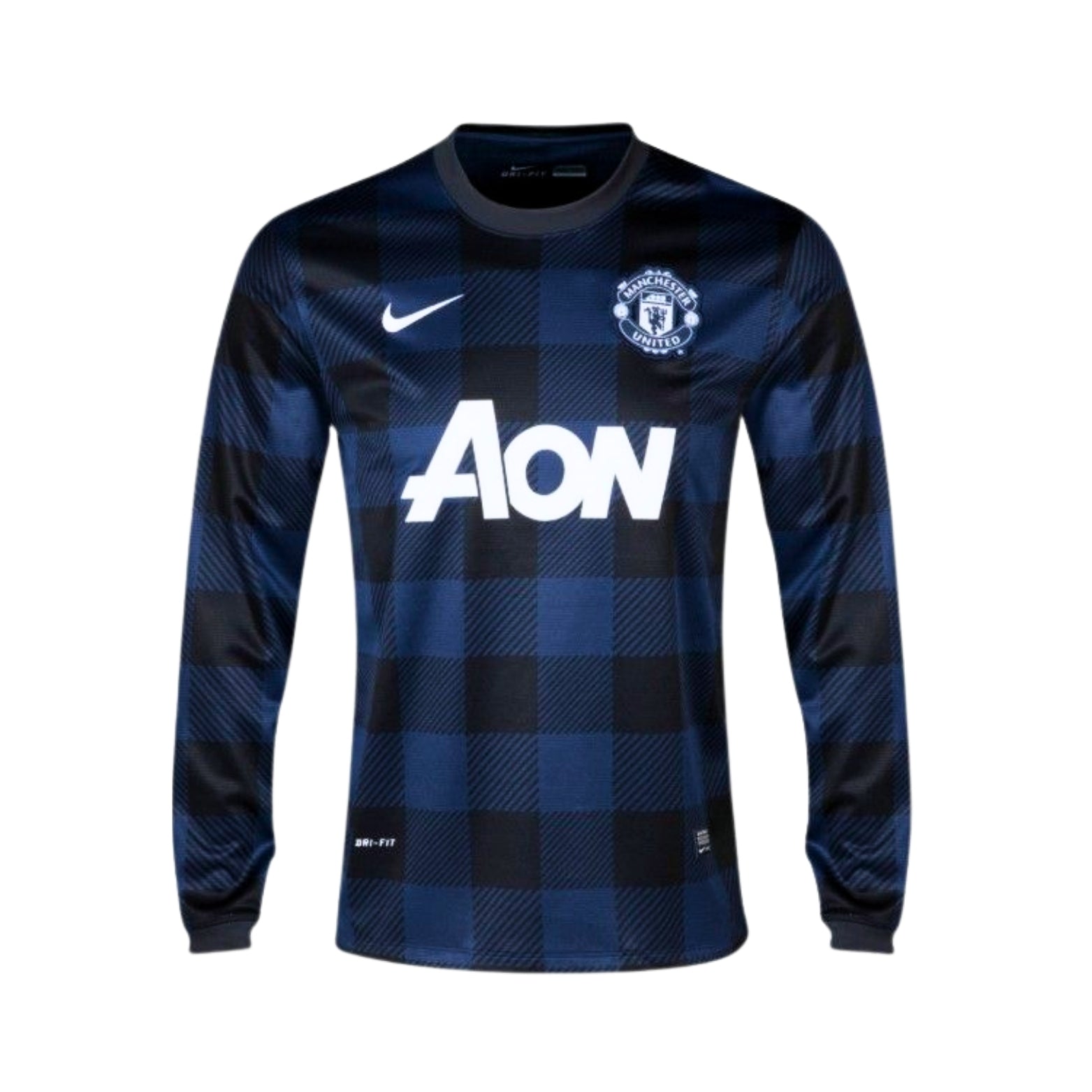 Manchester United Troisième 13/14 - Manches Longues - Vue de face
