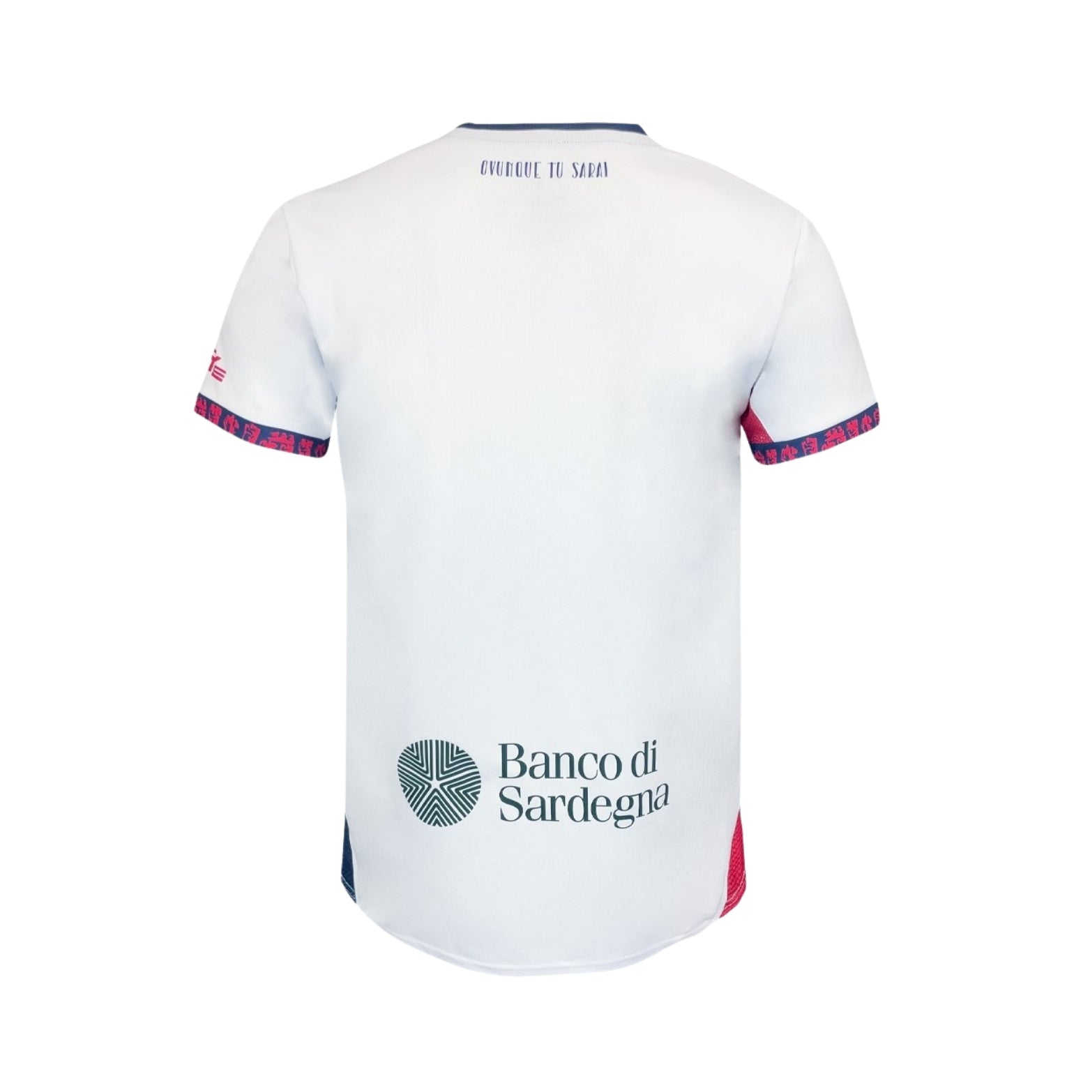 Cagliari Calcio Extérieur 25/26 - Vue de dos