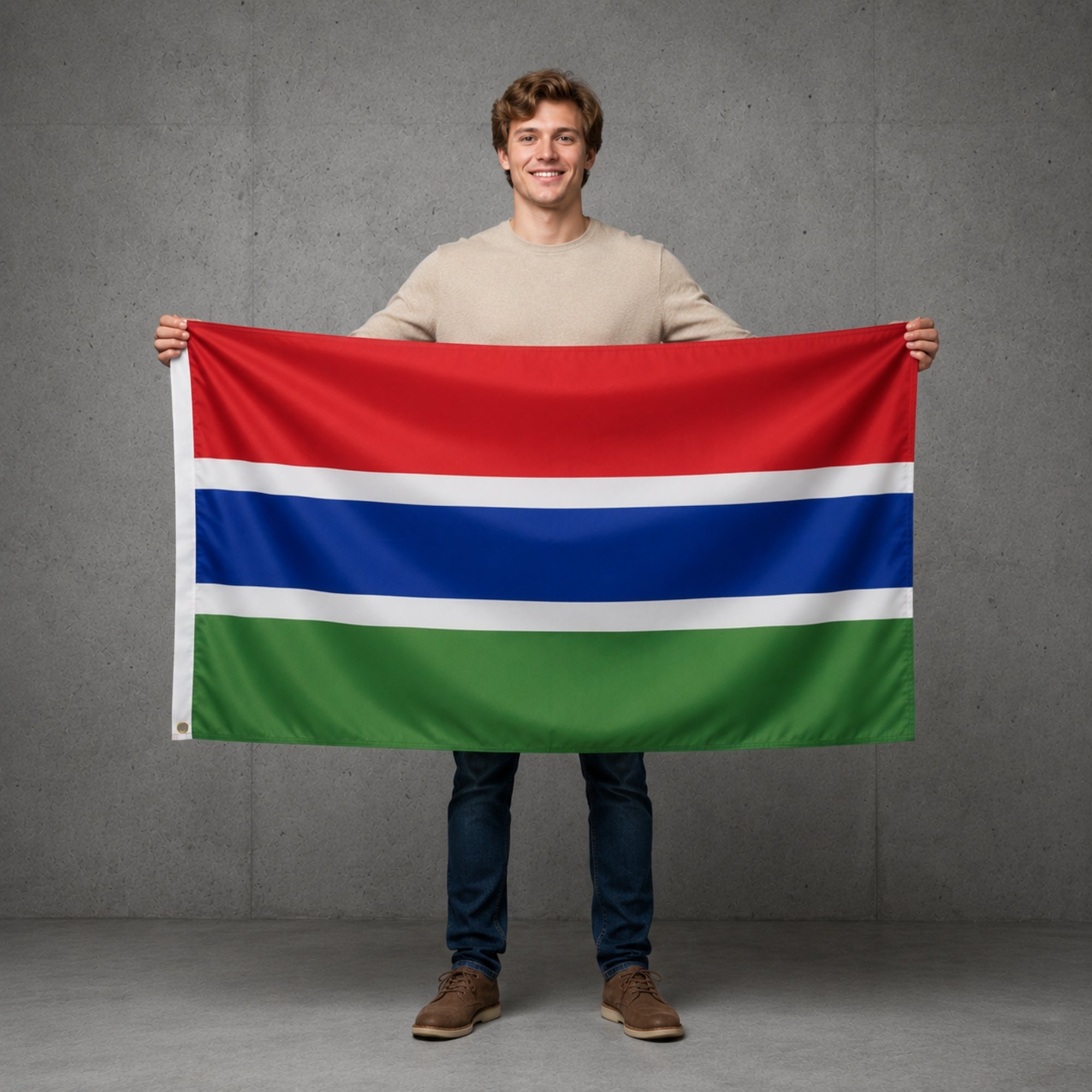 Drapeau - Gambie
