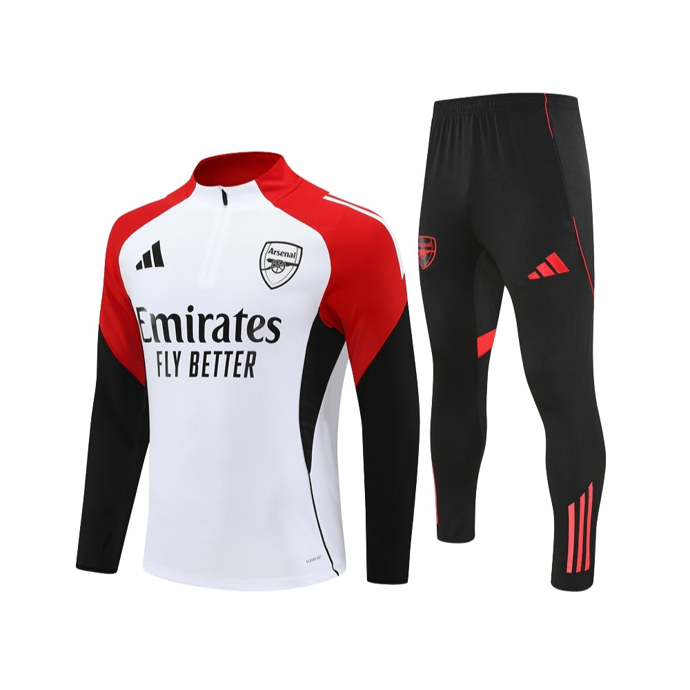 Arsenal 25/26 - Survêtement - 1/2 Zip - Vue de face