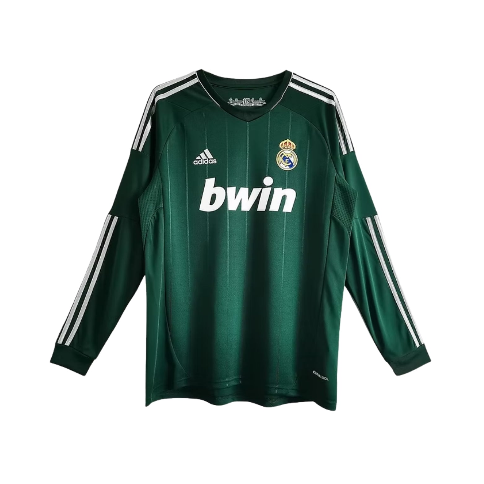Real Madrid Troisième 12/13 - Manches Longues - Vue de face