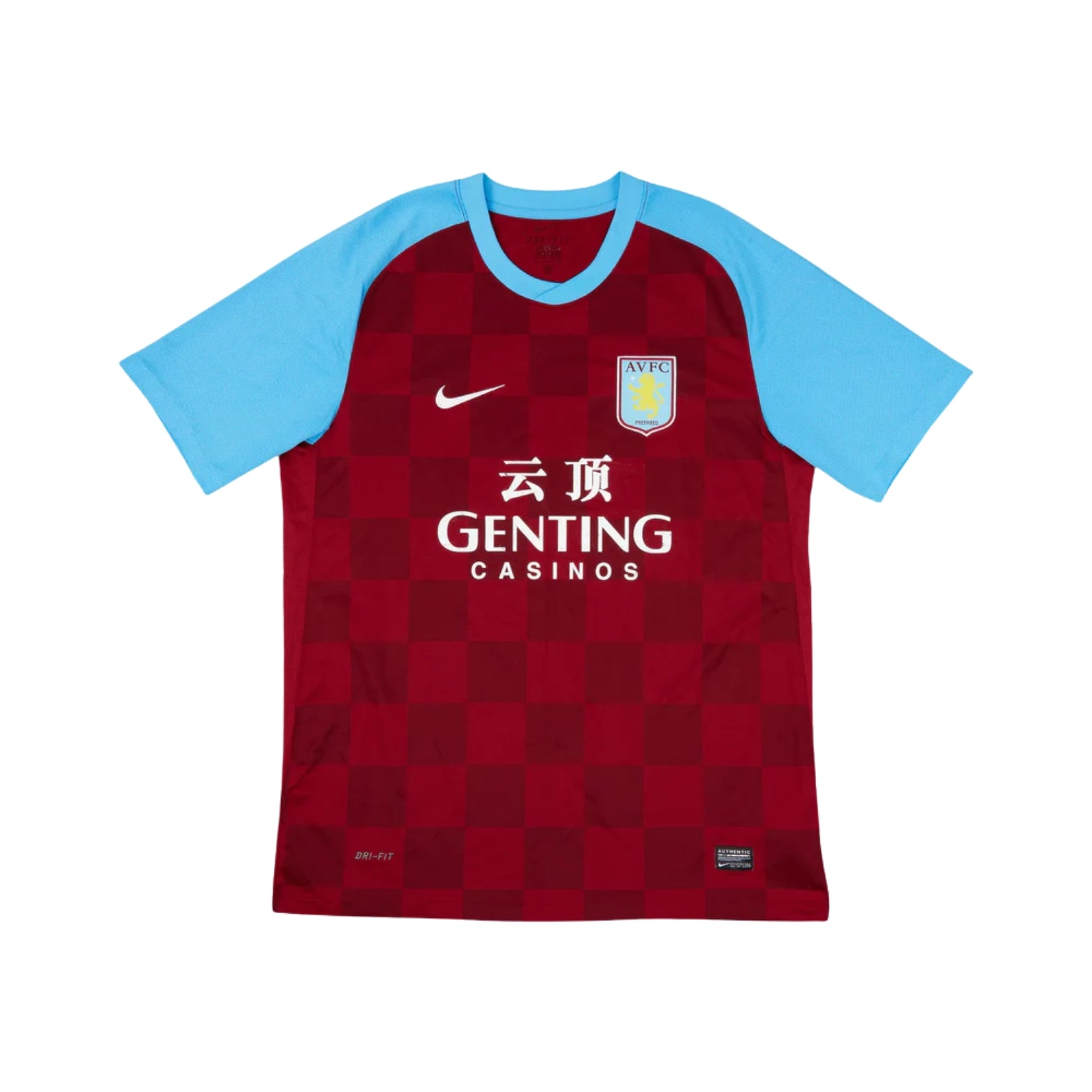 Aston Villa Domicile 11/12 - Vue de face