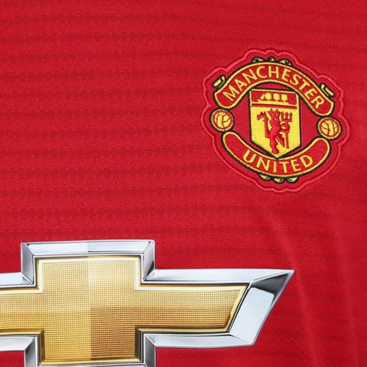 Manchester United Domicile 18/19 - Détail