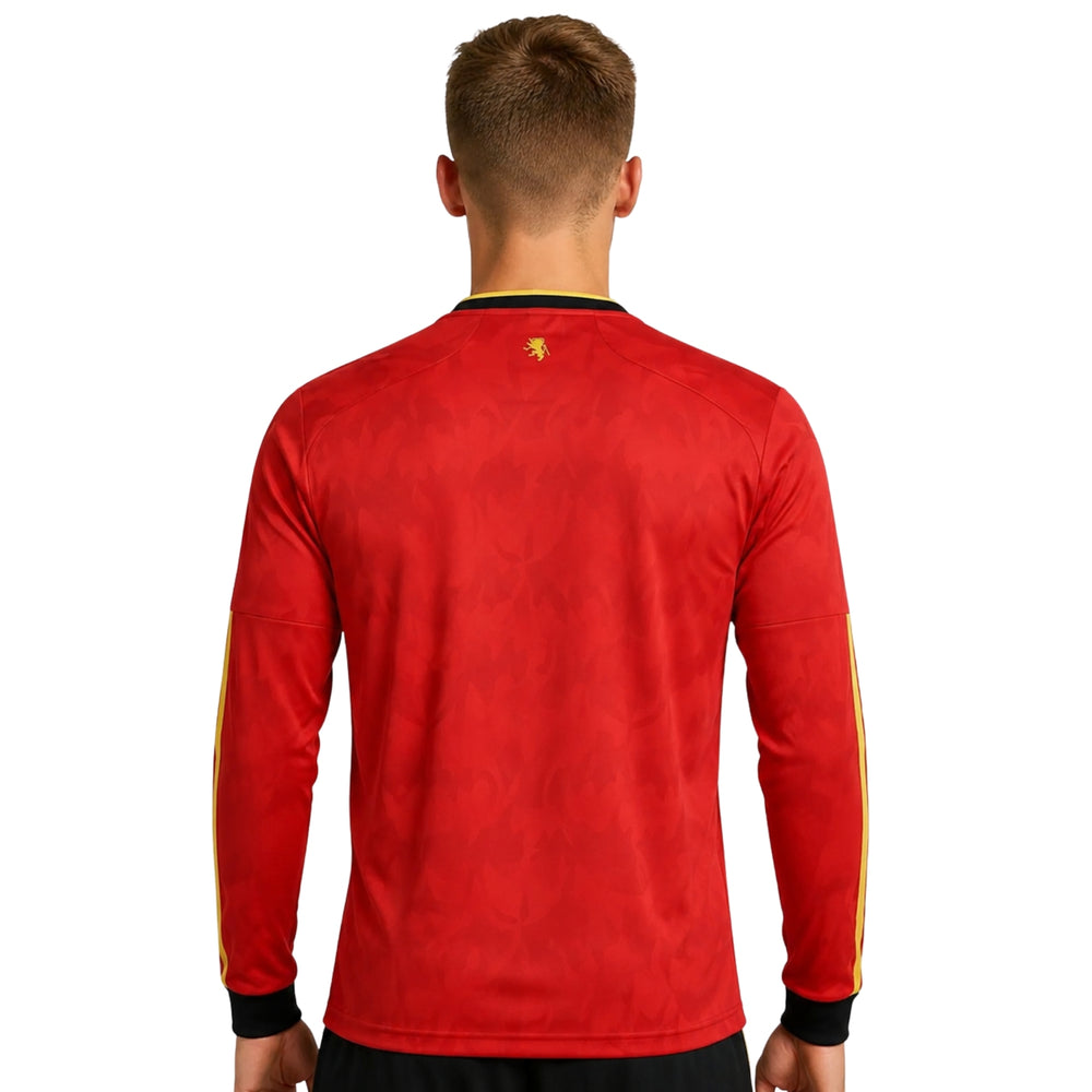 Belgium Home 26/27 - World Cup 2026 - Long Sleeves