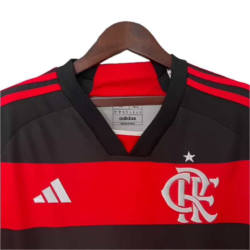 Flamengo Domicile 24/25 - Manches Longues - Vue rapprochée