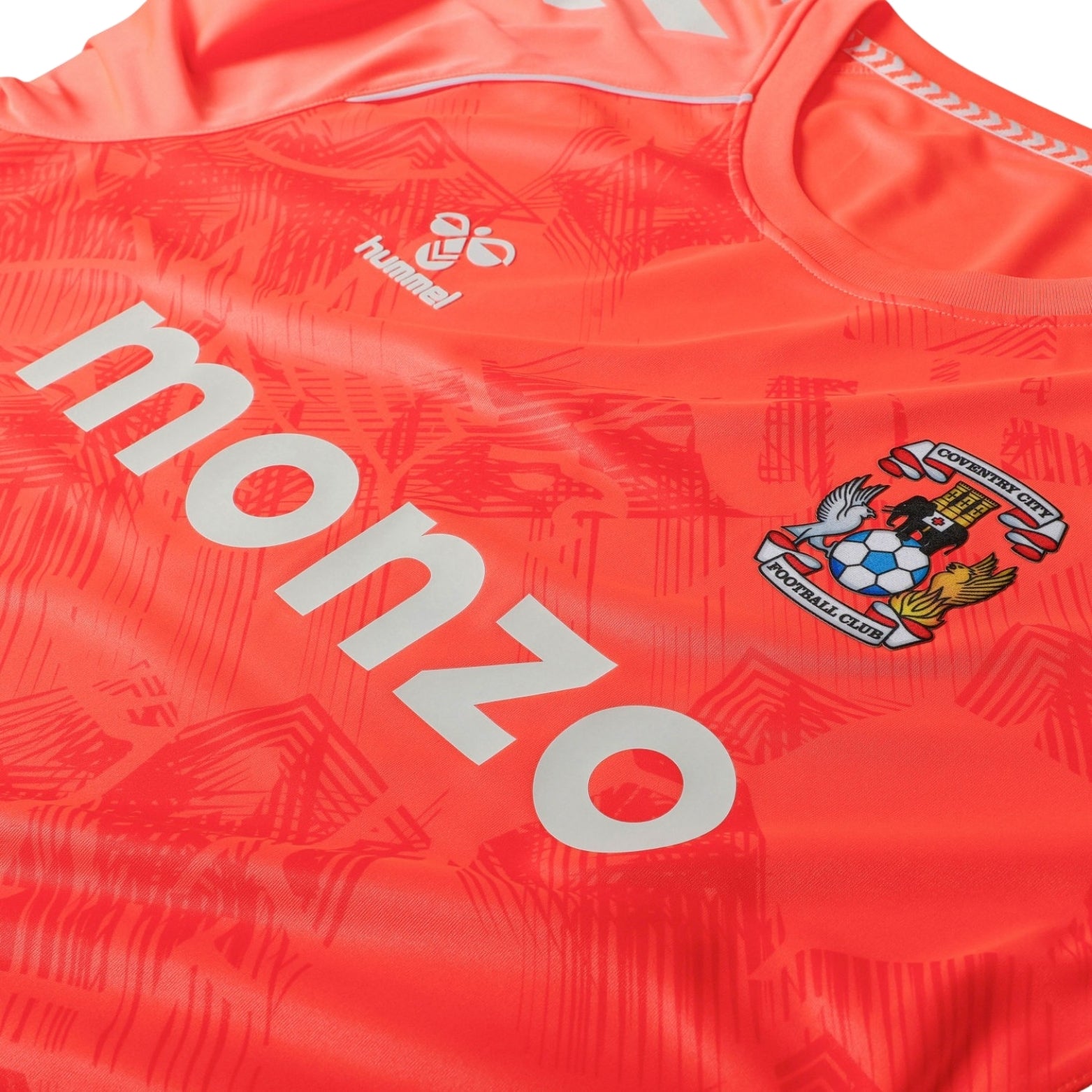 Coventry City Extérieur 25/26 - Vue rapprochée