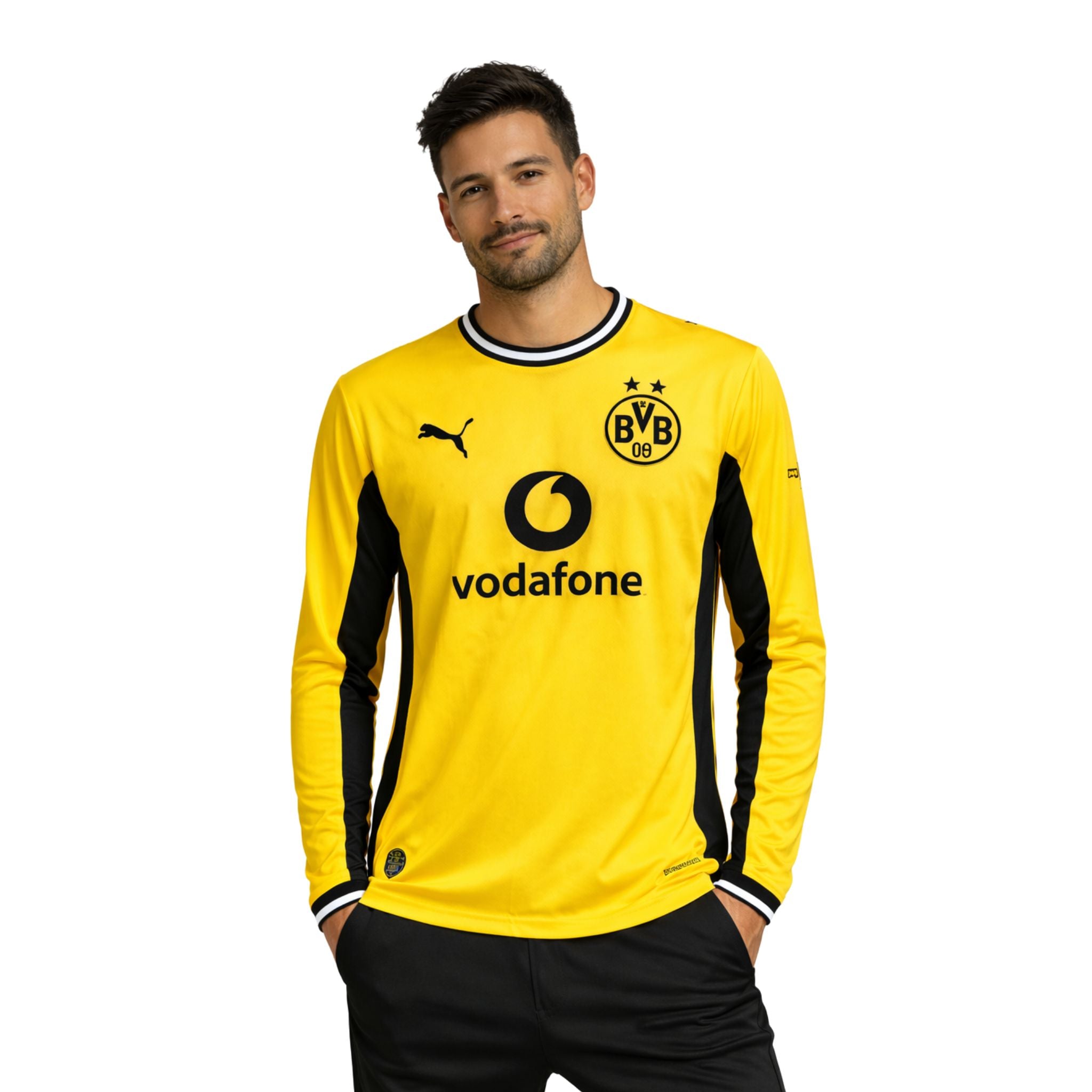 Borussia Domicile 26/27 - Manches Longues - Vue de dos