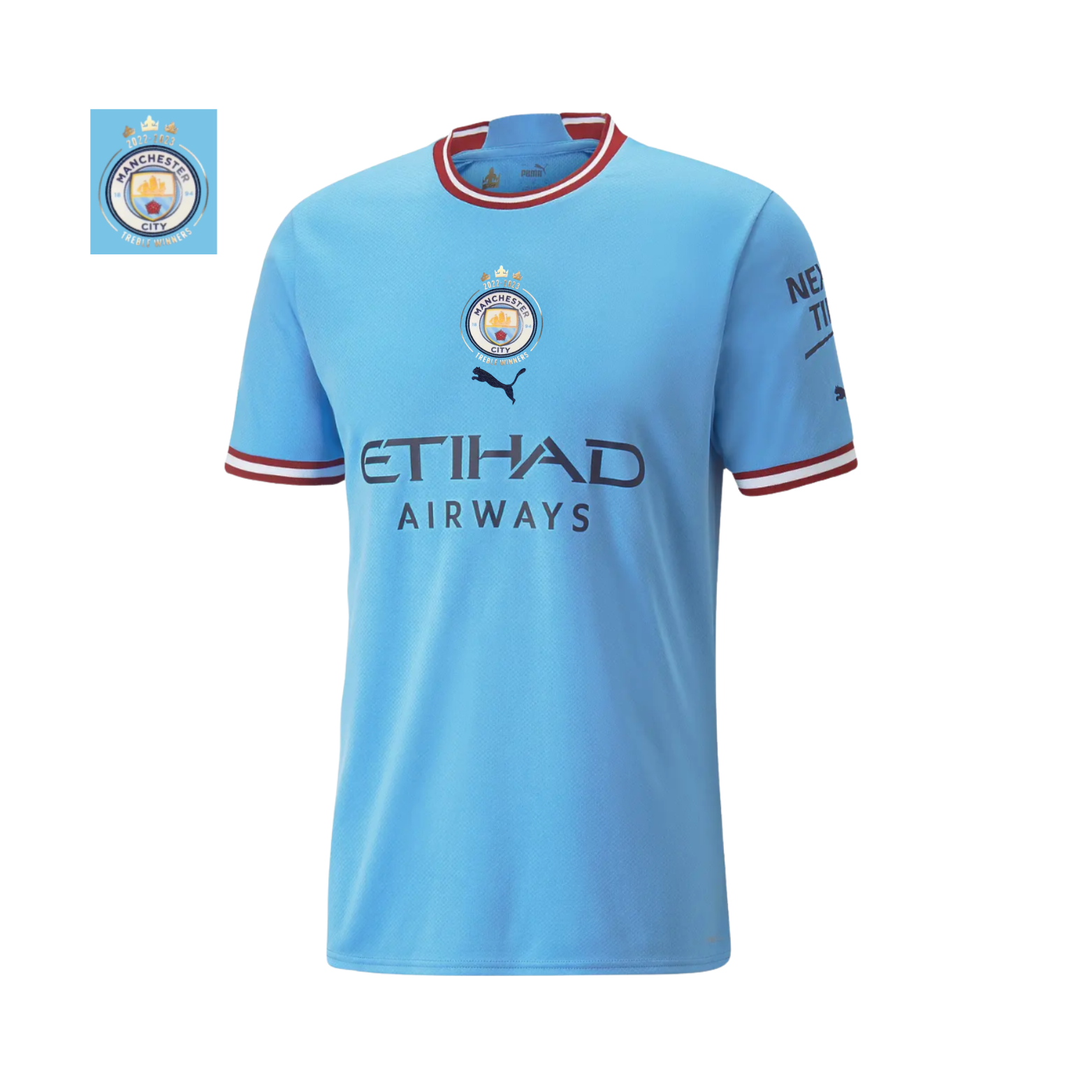 Manchester City Édition Spéciale 22/23 - Triplete - Vue de face