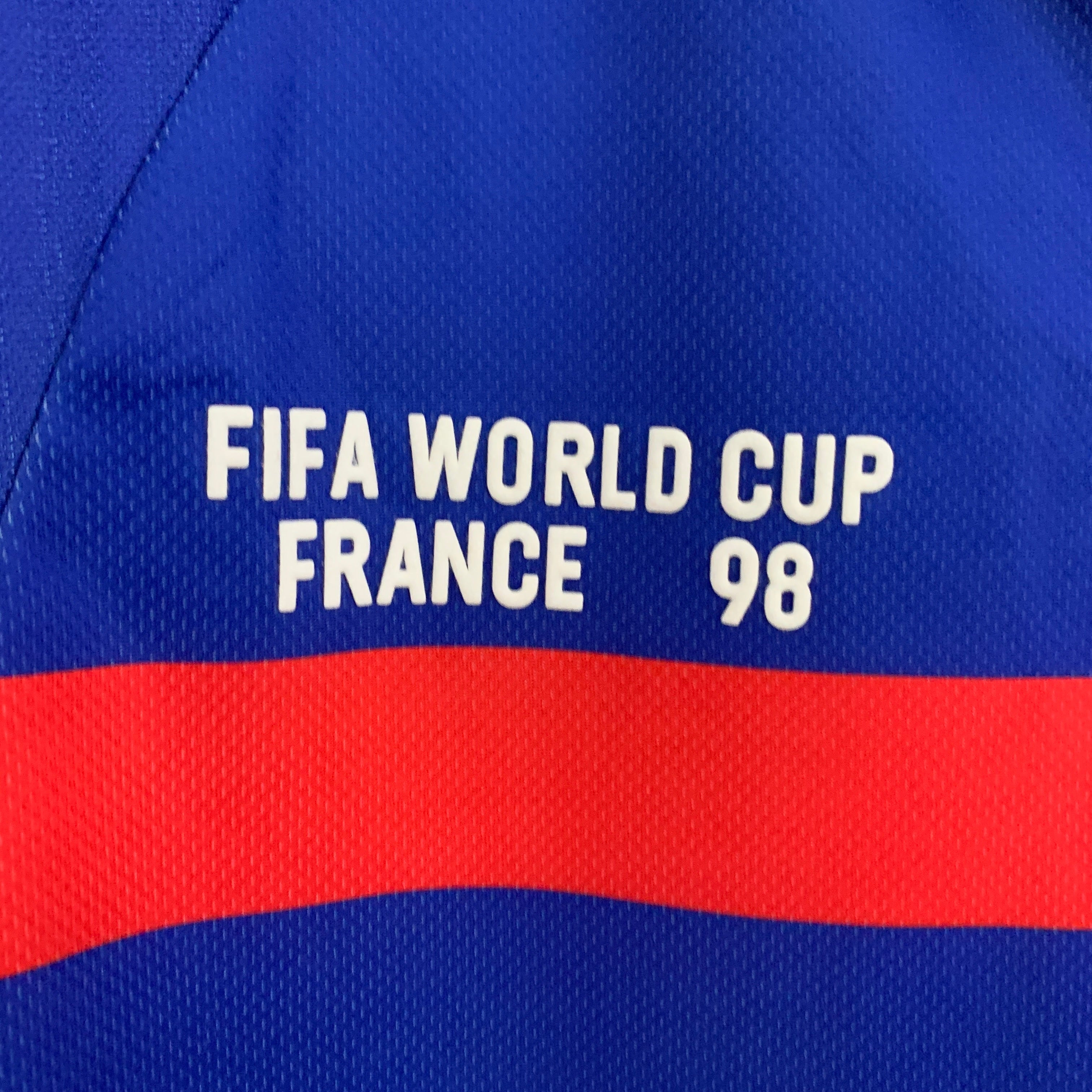 France Domicile 98 - Manches Longues - Mundial 98 - Vue latérale
