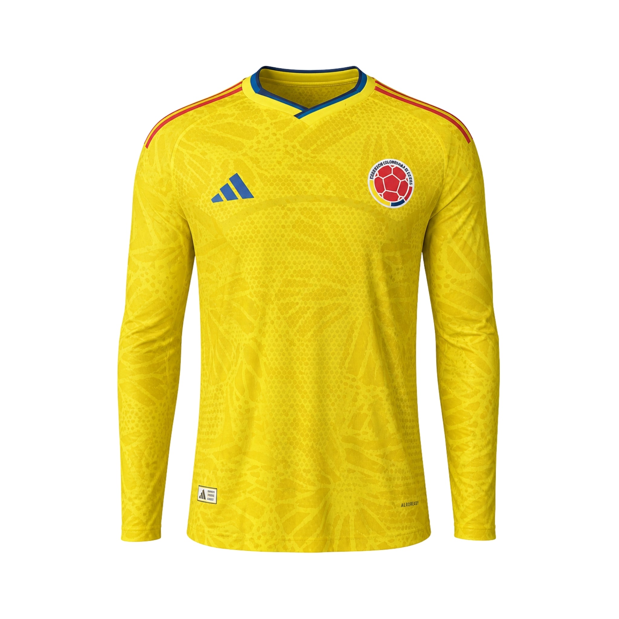 Colombia Home 26/27 - 2026 World Cup - Long Sleeve - Player Version