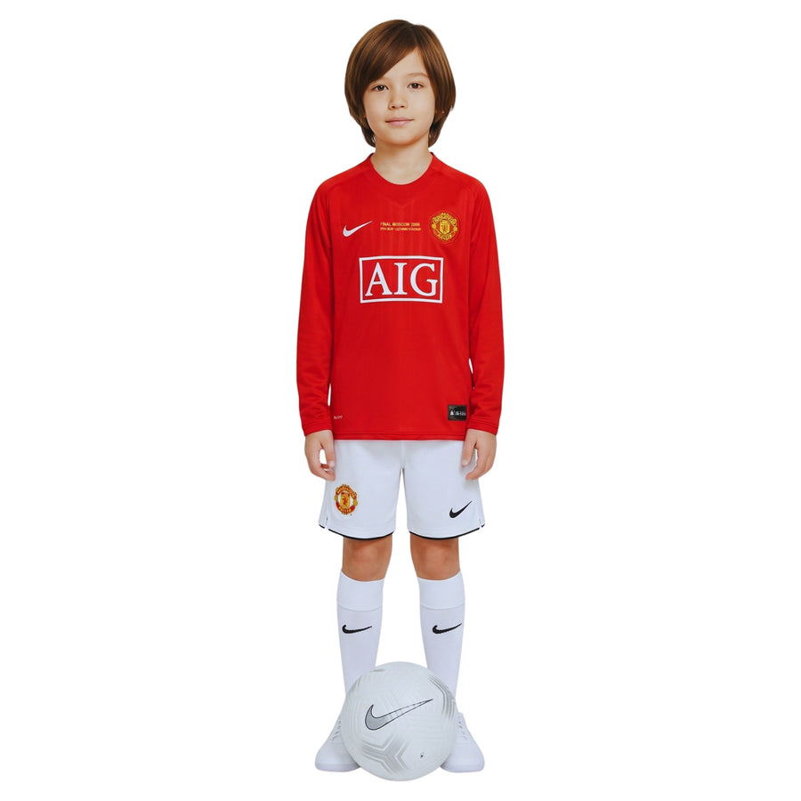 Kit - Manchester United Home 07/08 - Long Sleeved - Champions League Final
