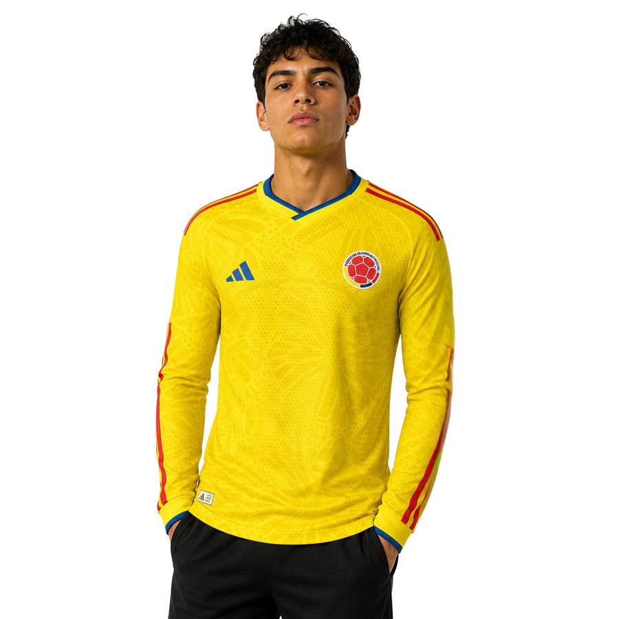 Colombia Home 26/27 - 2026 World Cup - Long Sleeve - Player Version