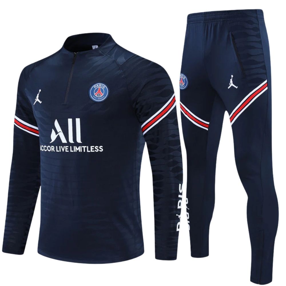 PSG - Survêtement - 1/2 Zip - Vue de face