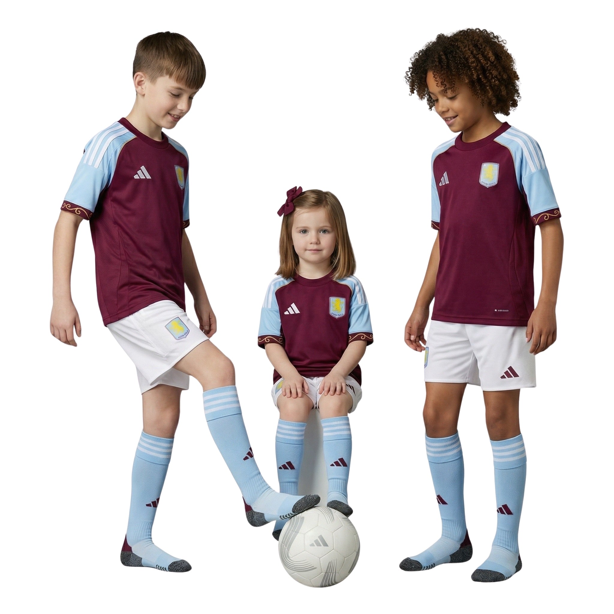 Kit - Aston Villa Domicile 25/26 - Vue de dos