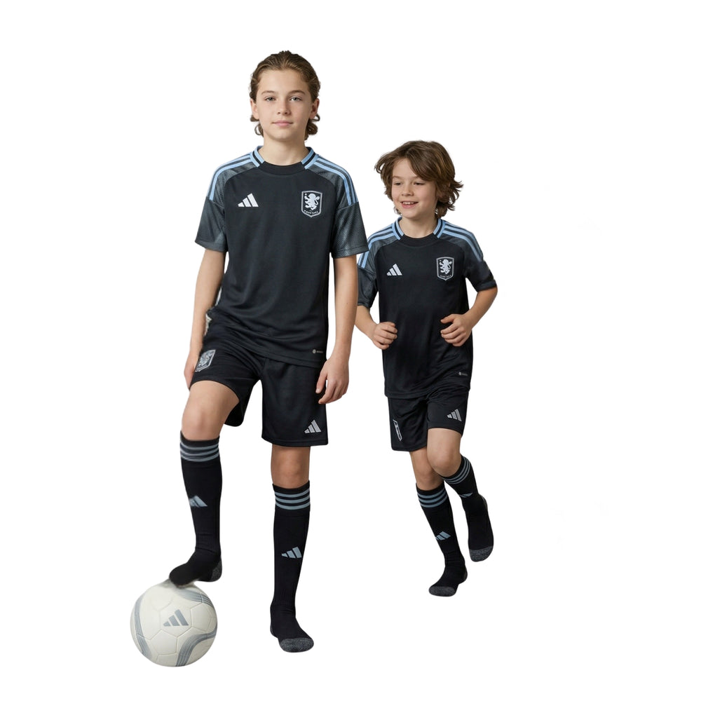 Kit Infantil Aston Villa Visitante 25/26