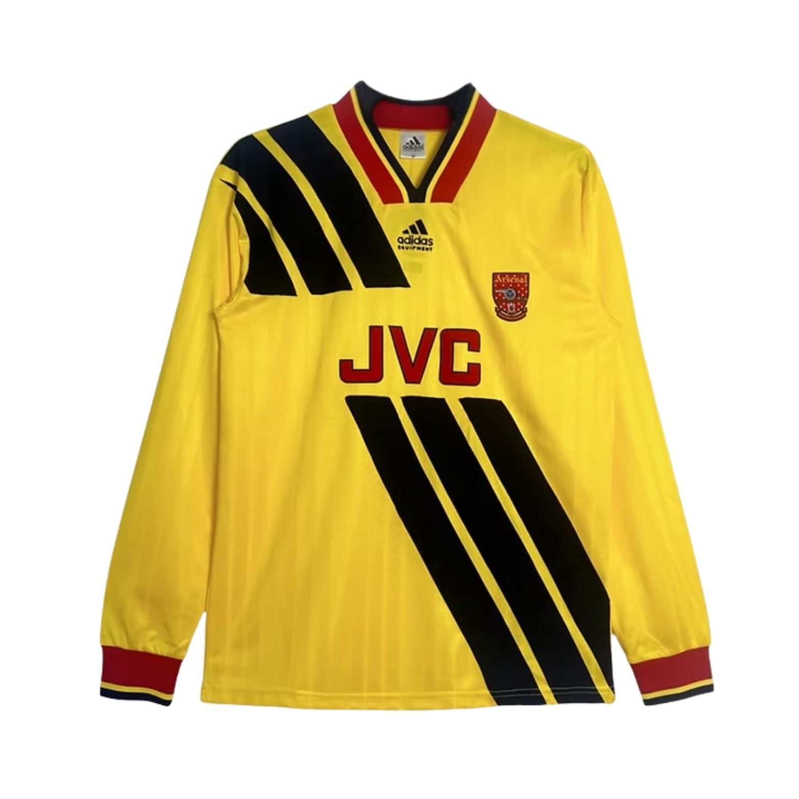 Arsenal Extérieur 93/94 - Manches Longues - Vue de face