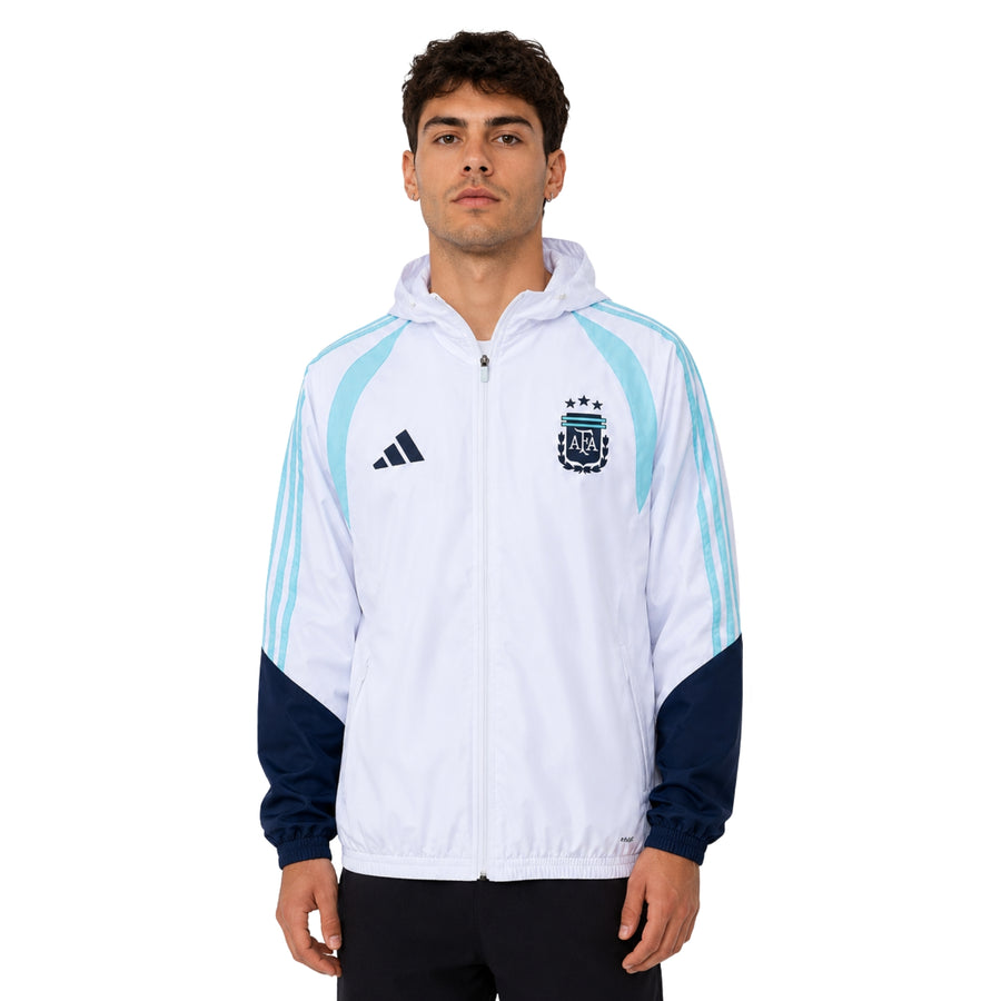 Coupe-Vent - Argentine 26/27 - Blanc et Bleu Marine