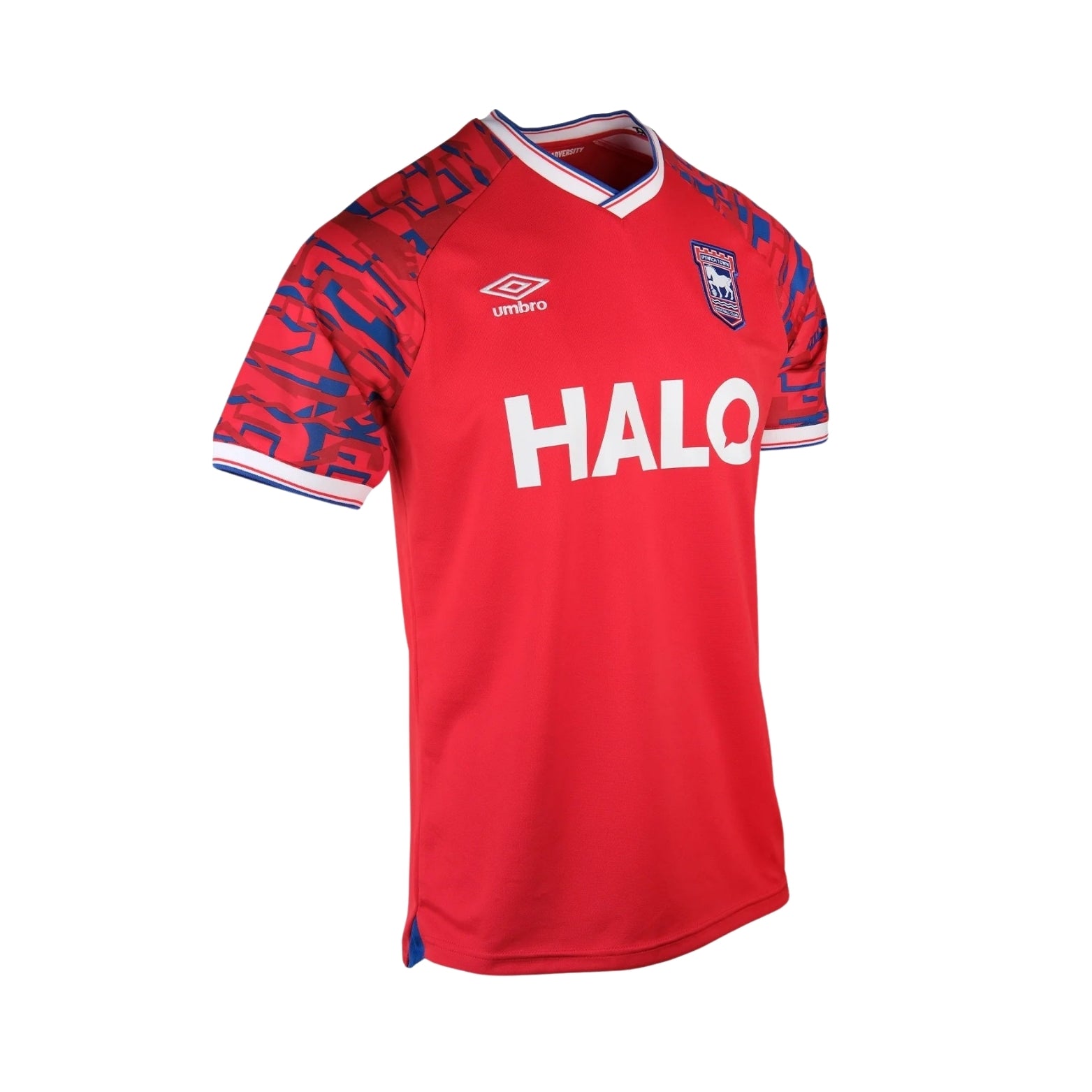 Ipswich Town F.C. Extérieur 25/26 - Détail