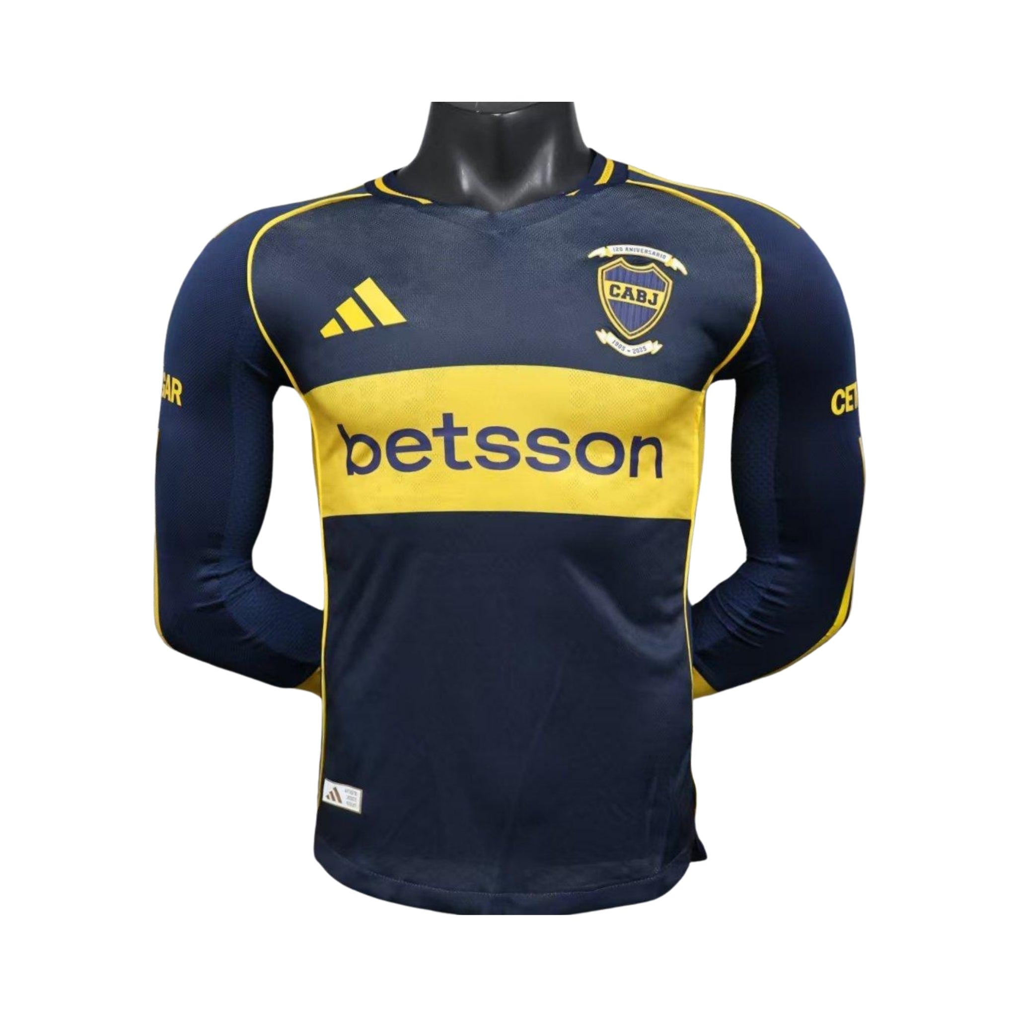Boca Juniors Domicile 25/26 - Manches Longues - Vue de face