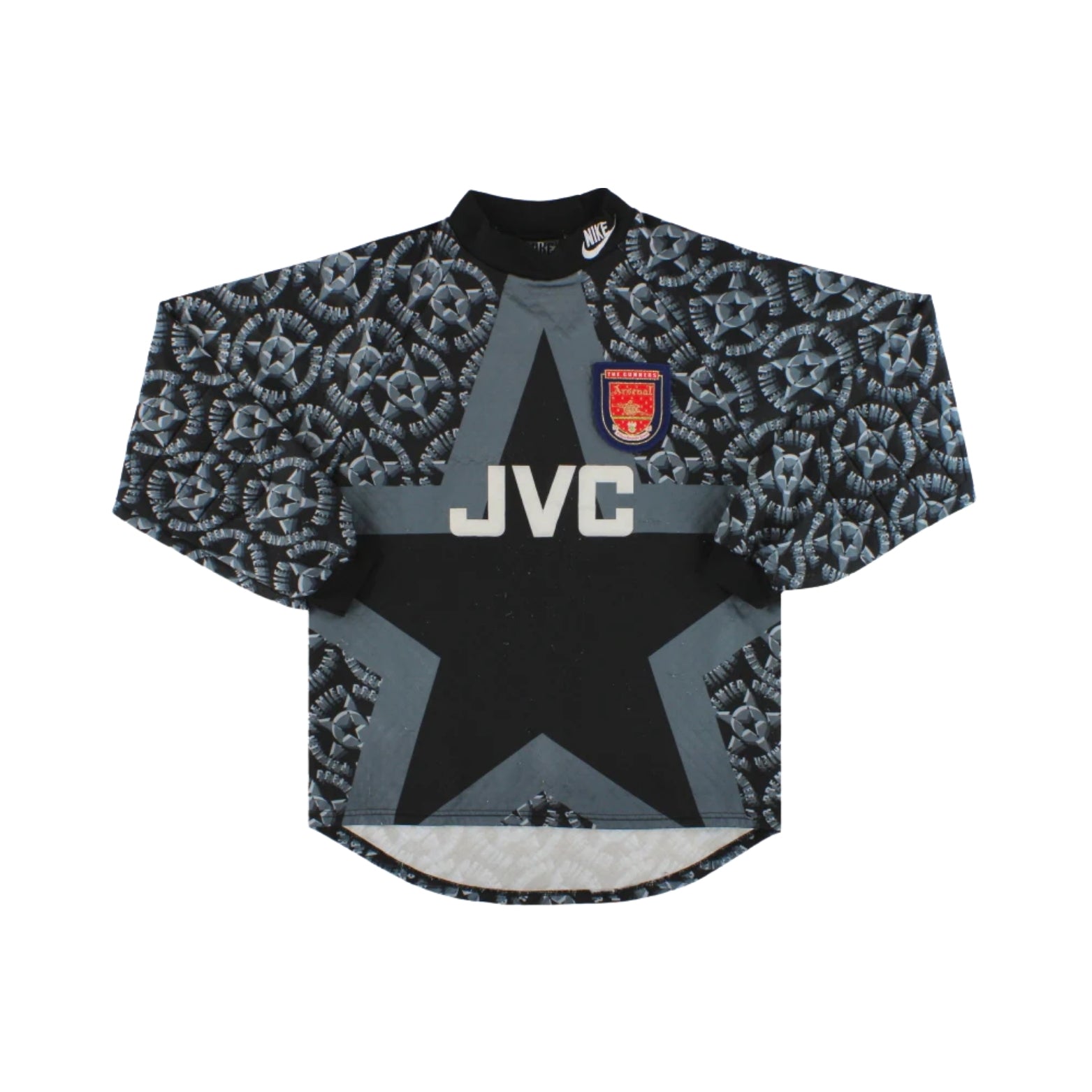 Arsenal Gardiens de But 94/95 - Manches Longues - Vue de face
