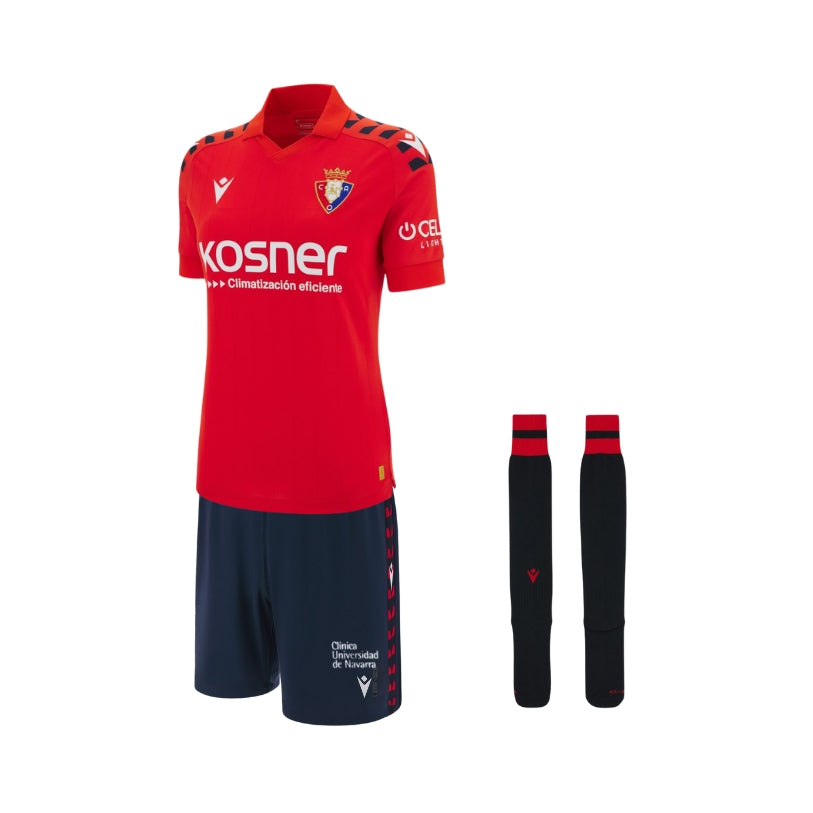 Kit - Osasuna Domicile 25/26 - Vue de face