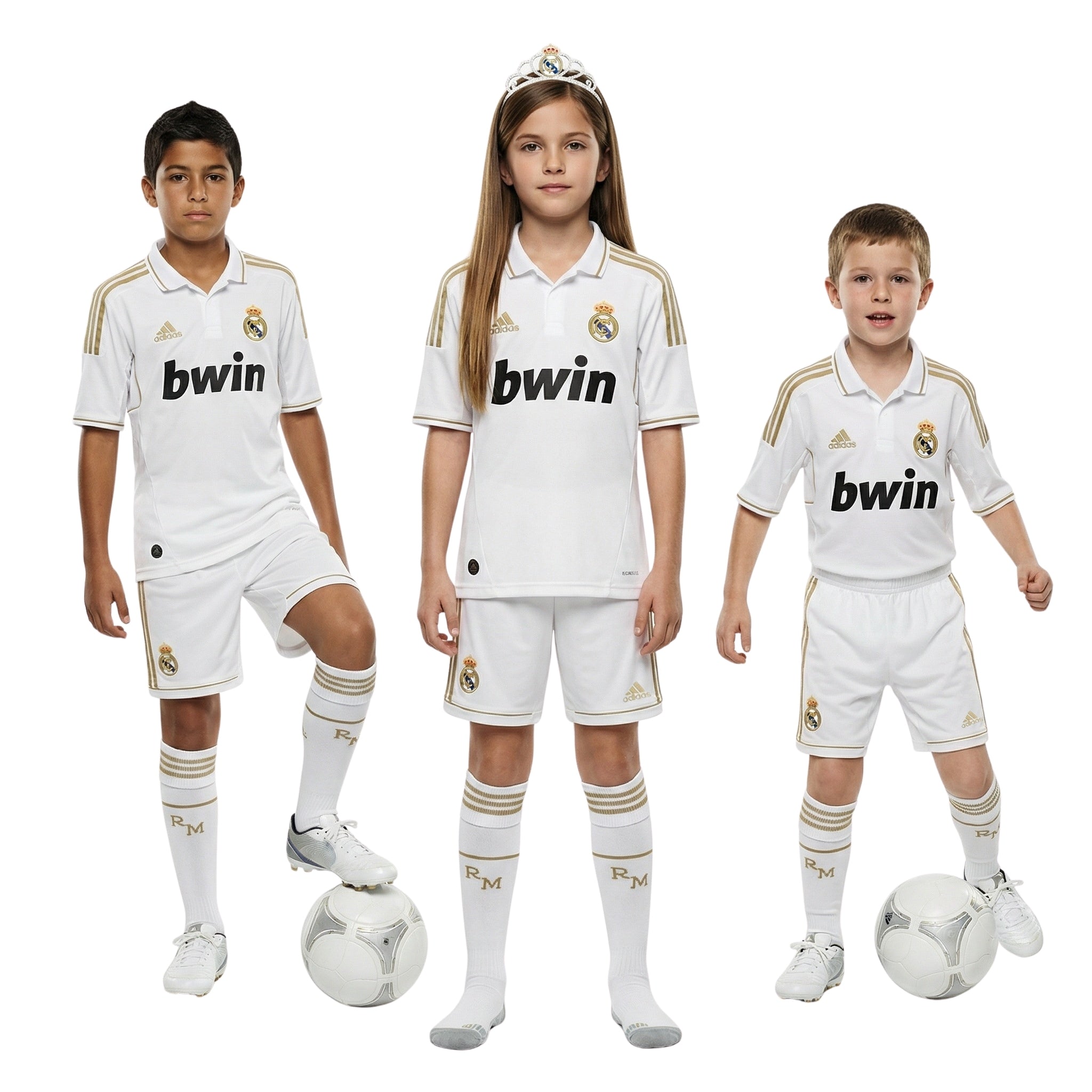 Kit - Real Madrid Domicile 11/12 - Vue de dos