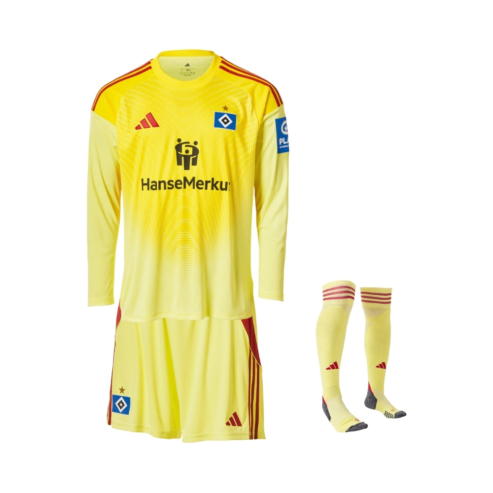 Kit - Hambourg SV Gardiens de But 25/26 - Manches Longues - Vue de face