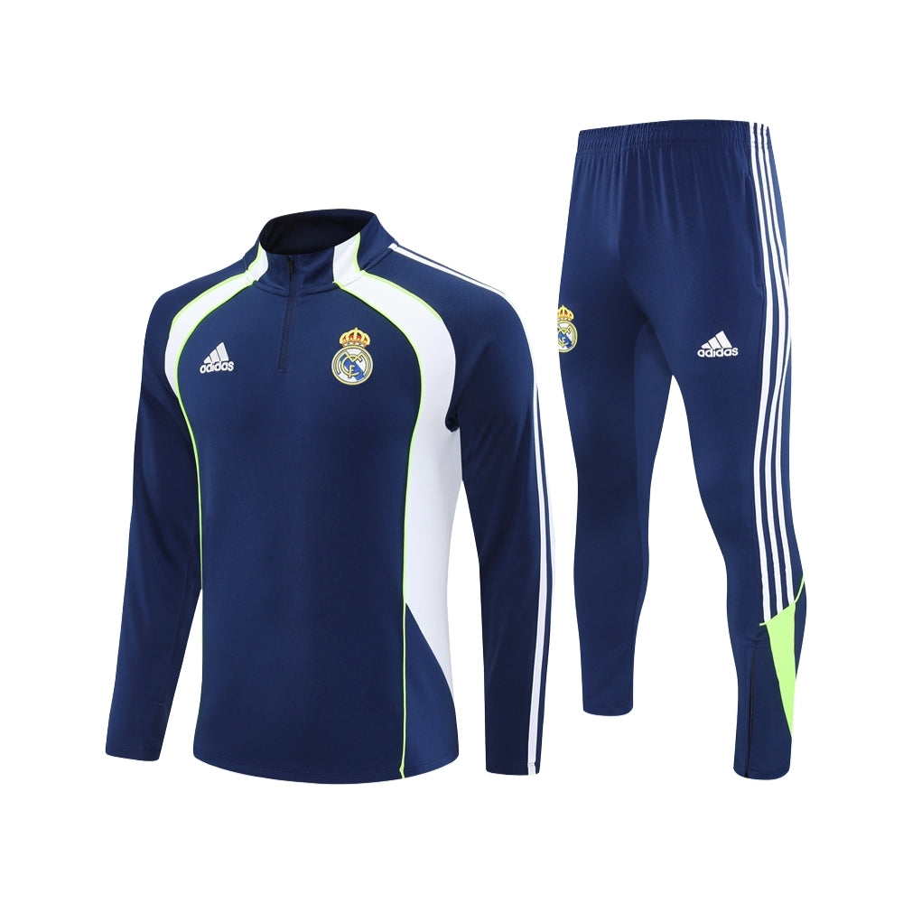 Real Madrid 25/26 - Survêtement - 1/2 Zip - Vue de face