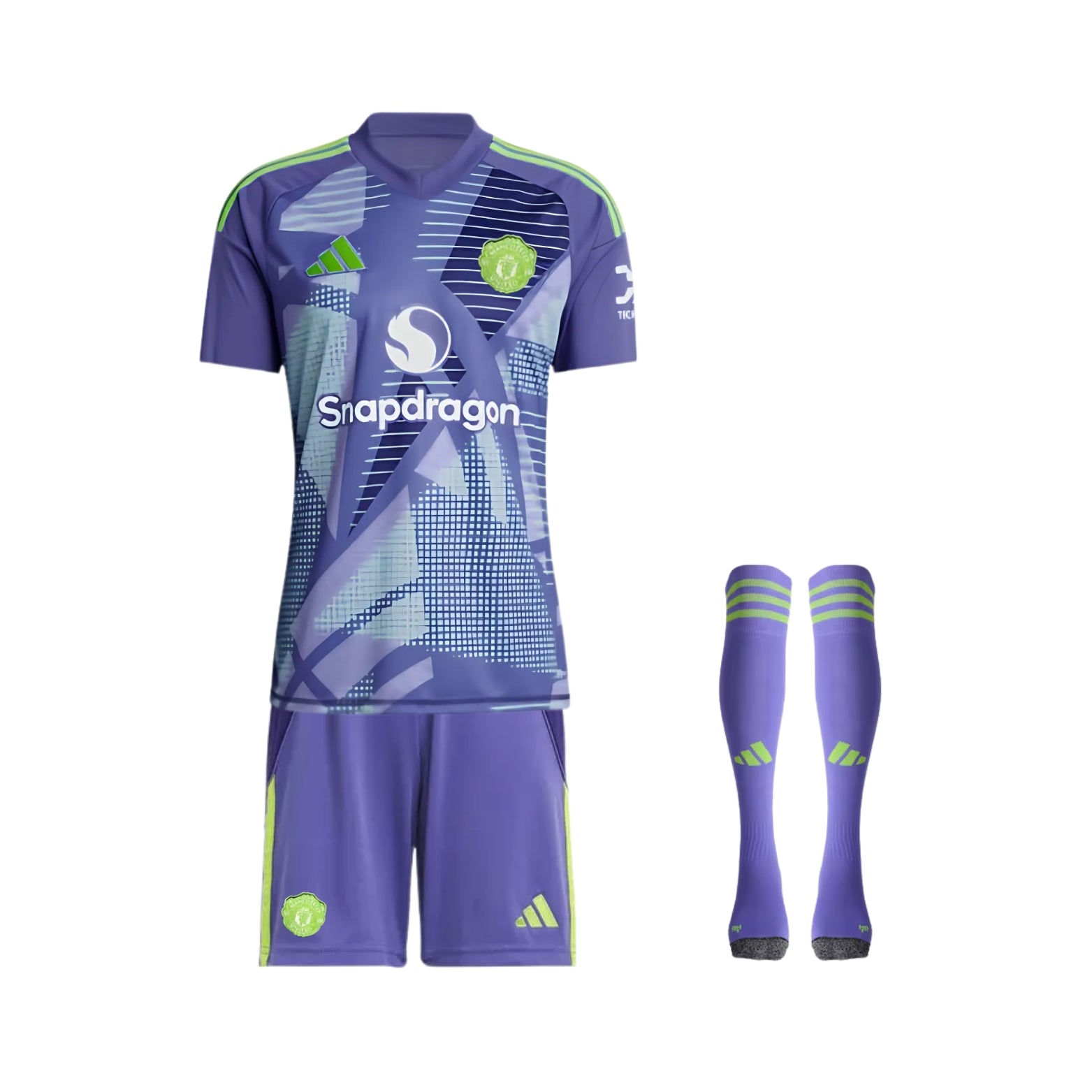 Kit - Manchester United Gardien de But 24/25 - Vue de face