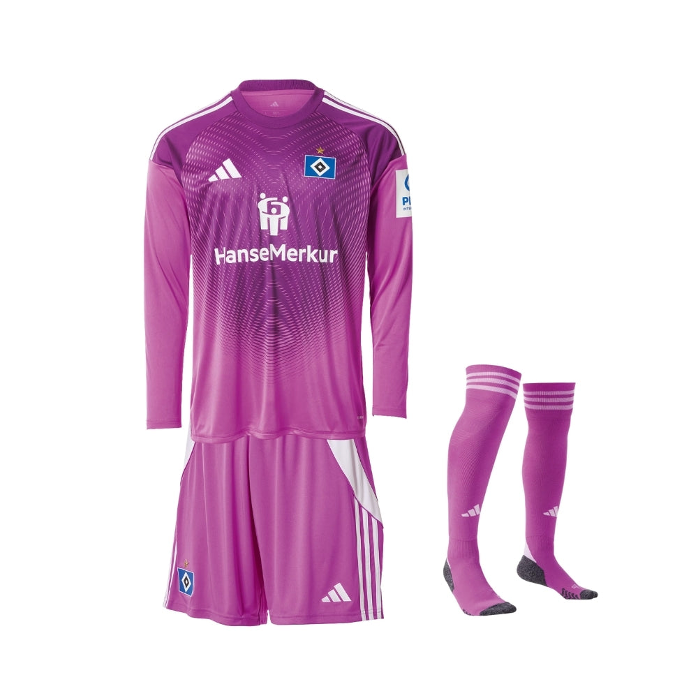 Kit - Hambourg SV Gardiens de But 25/26 - Manches Longues - Vue de face