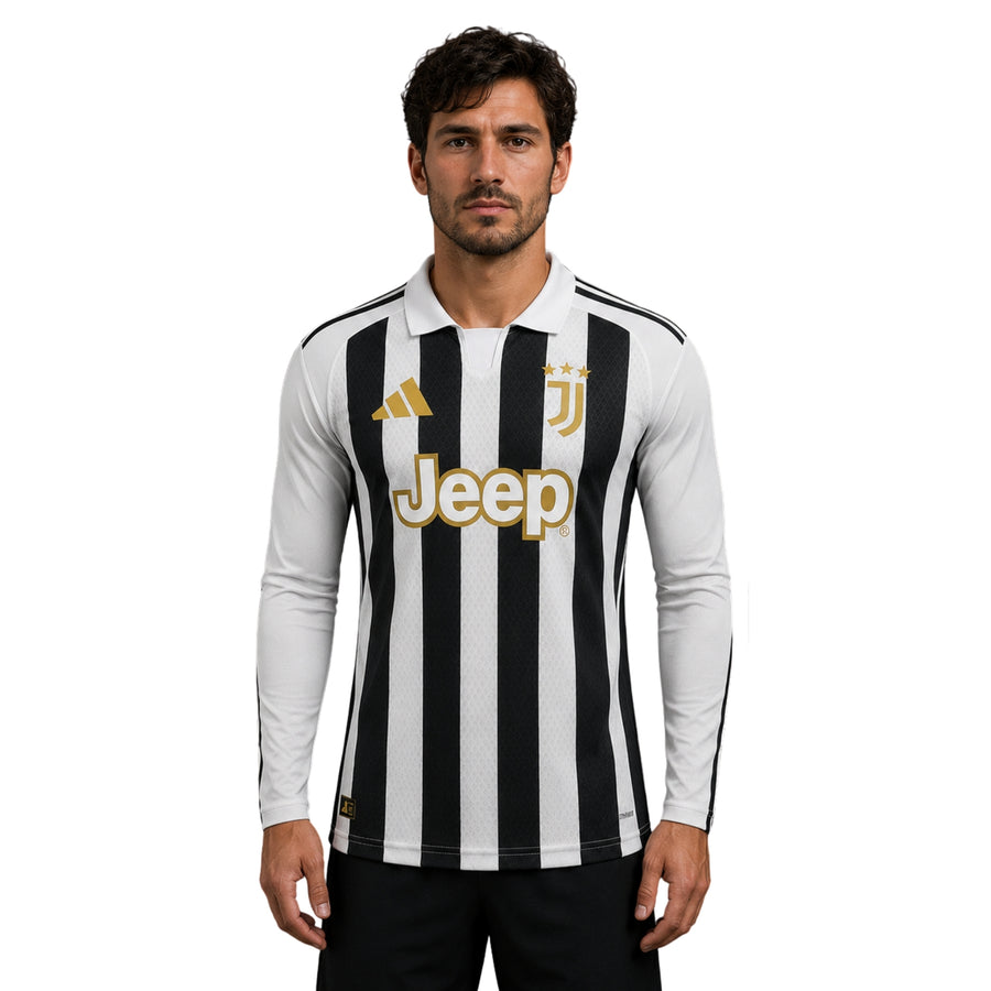 Juventus Local 26/27 - Manga Larga - Versión Jugador