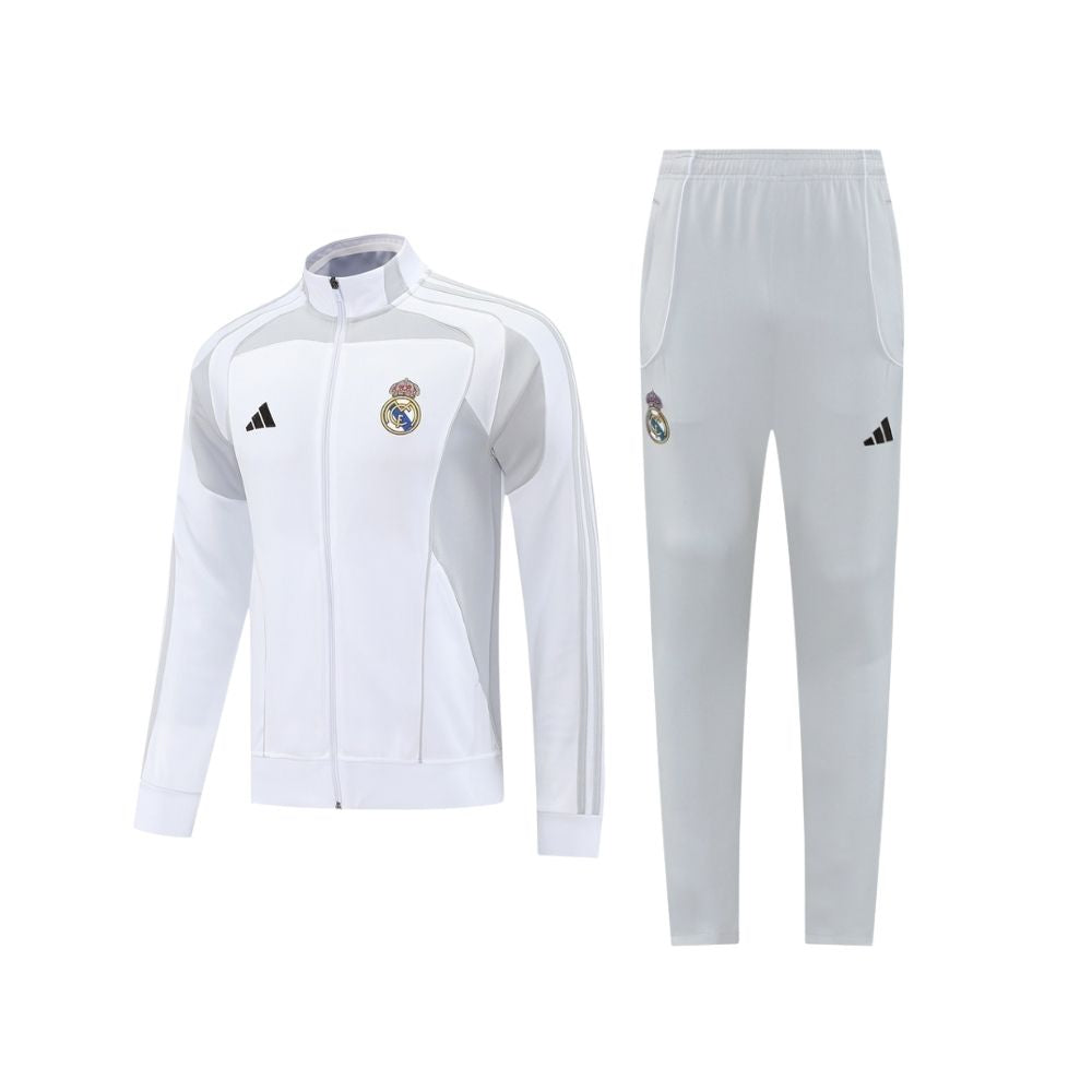 Real Madrid 25/26 - Survêtement - Zip Complet - Vue de face