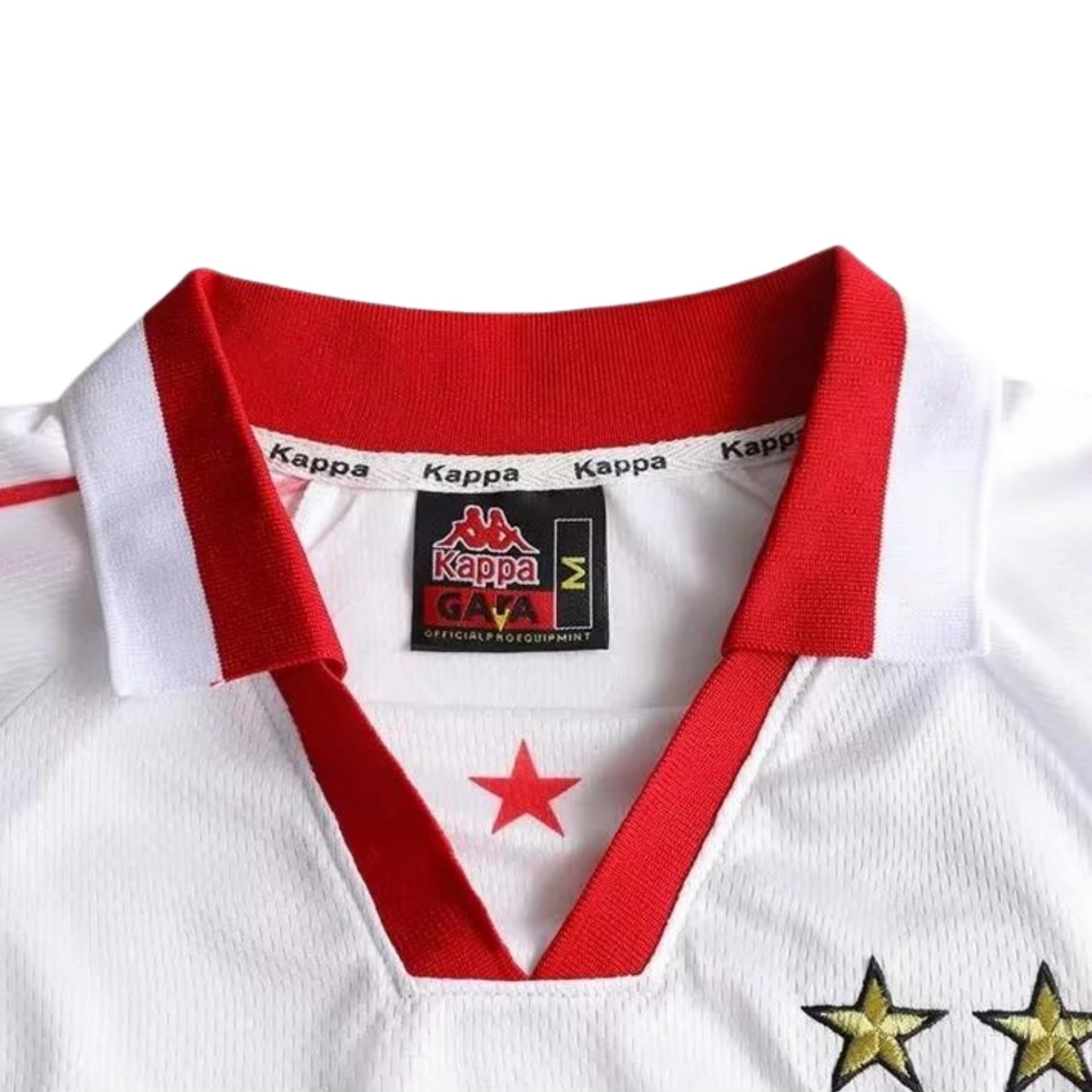 Red Star Belgrade Extérieur 95/96 - Détail